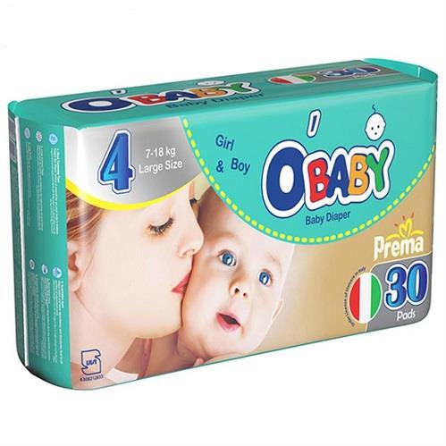 پوشک کامل کامفلکس بزرگ 30عددی اوبیبی